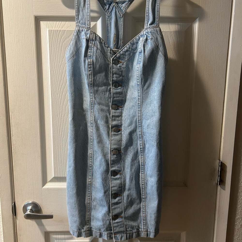 Bongo Denim Button-Down Dress